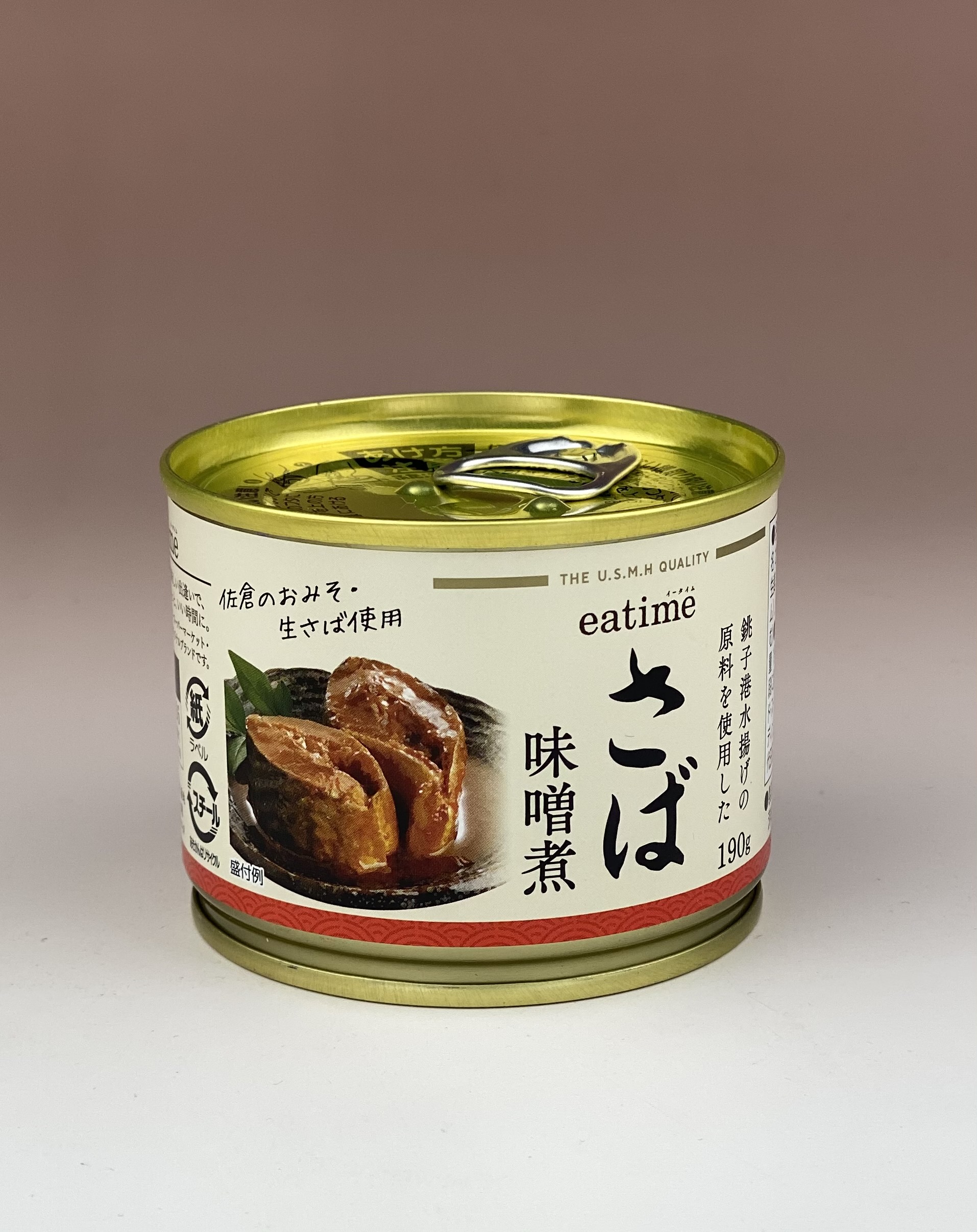 銚子港で水揚げされた旬の生さばを使用した「さば味噌煮」発売中。